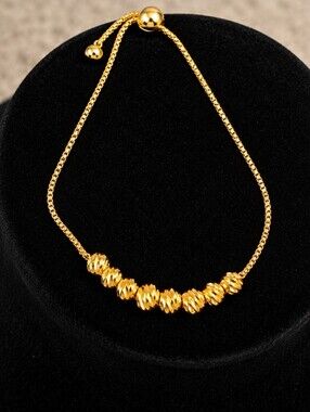 Dubai Jewelry | 22K Gold Plated Bracelet